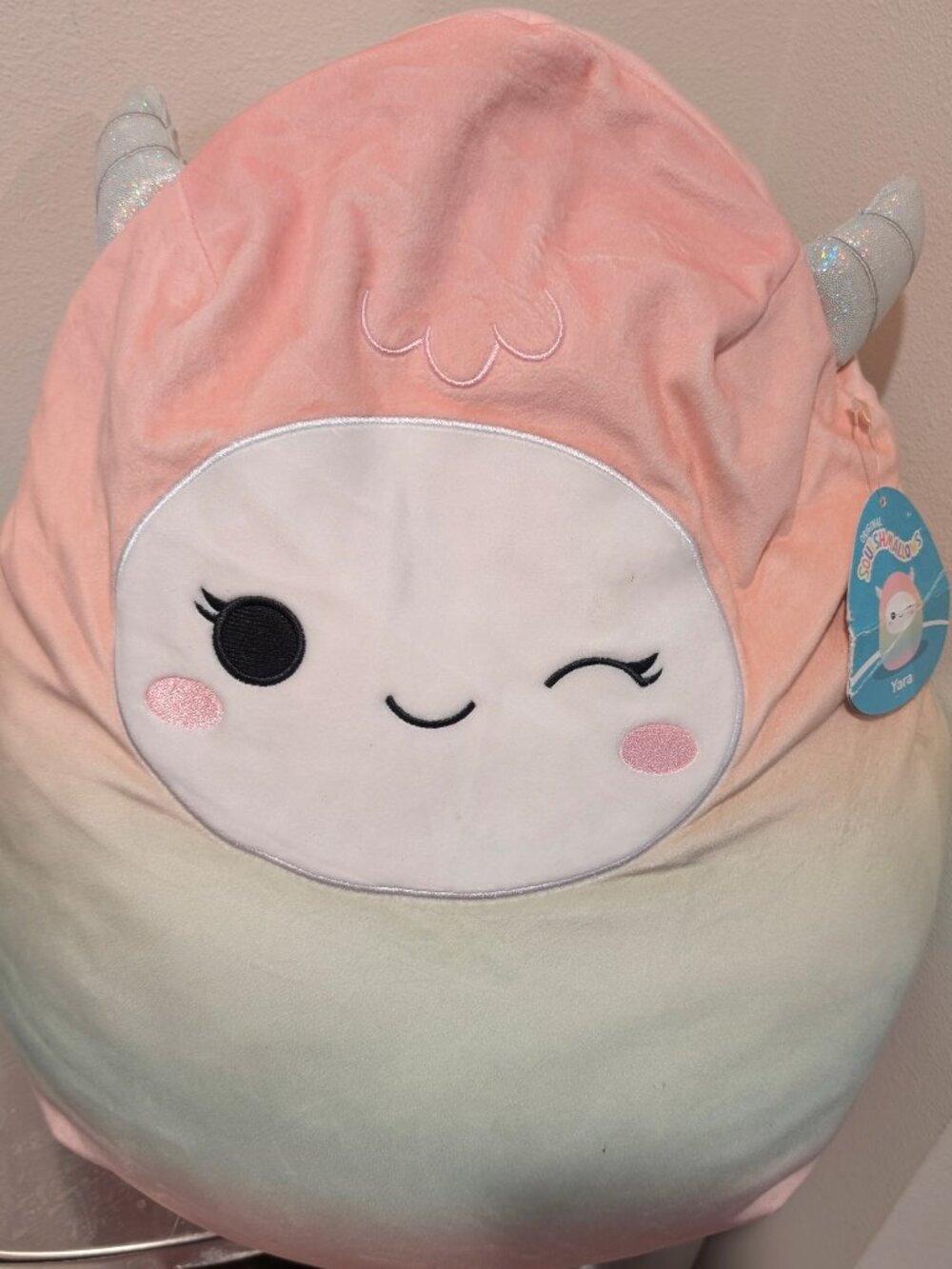 Squishmallows Yara 16” Pastel Monster Plush Kawaii Coquette
